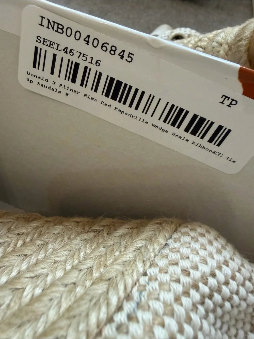Vintage Donald J Pliner Elsa Beaded Espadrille Wedges Size 8 $278